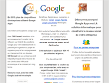 Tablet Screenshot of google-apps.om-conseil.fr